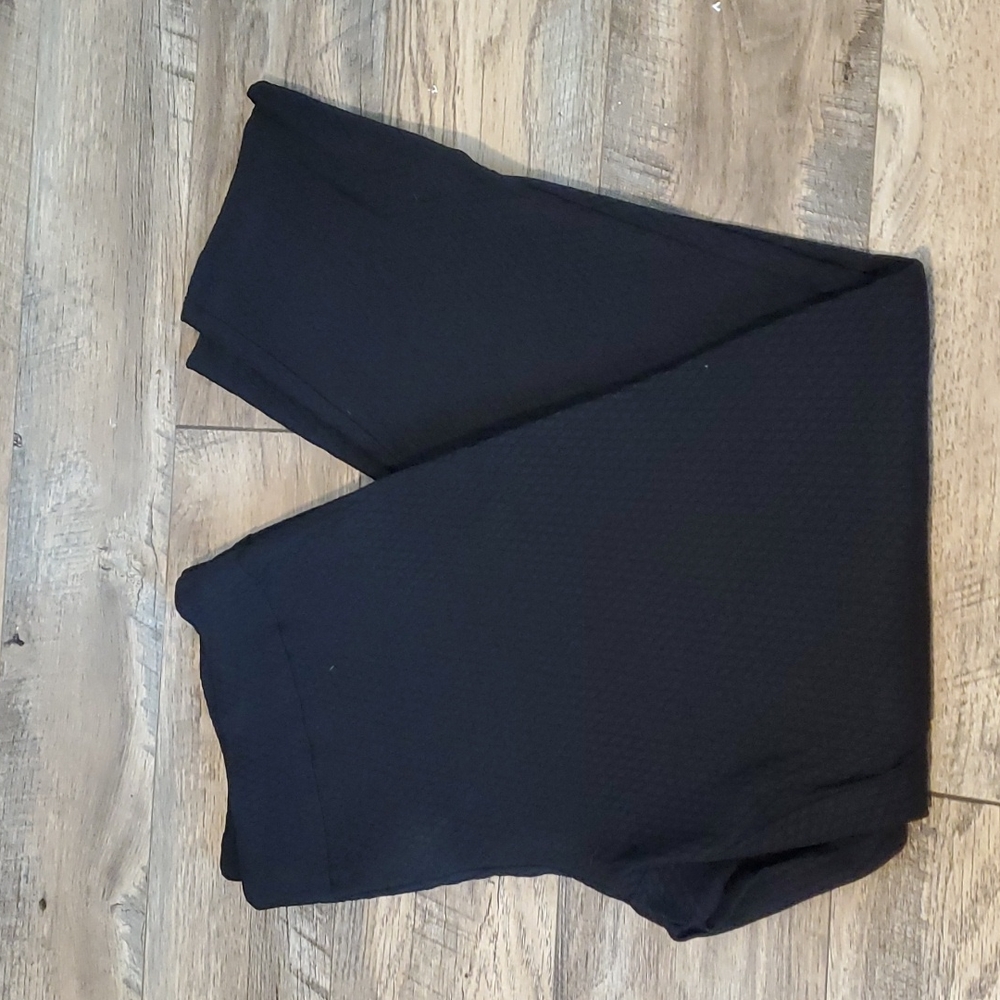 Boho Chic Ankle Pants Black